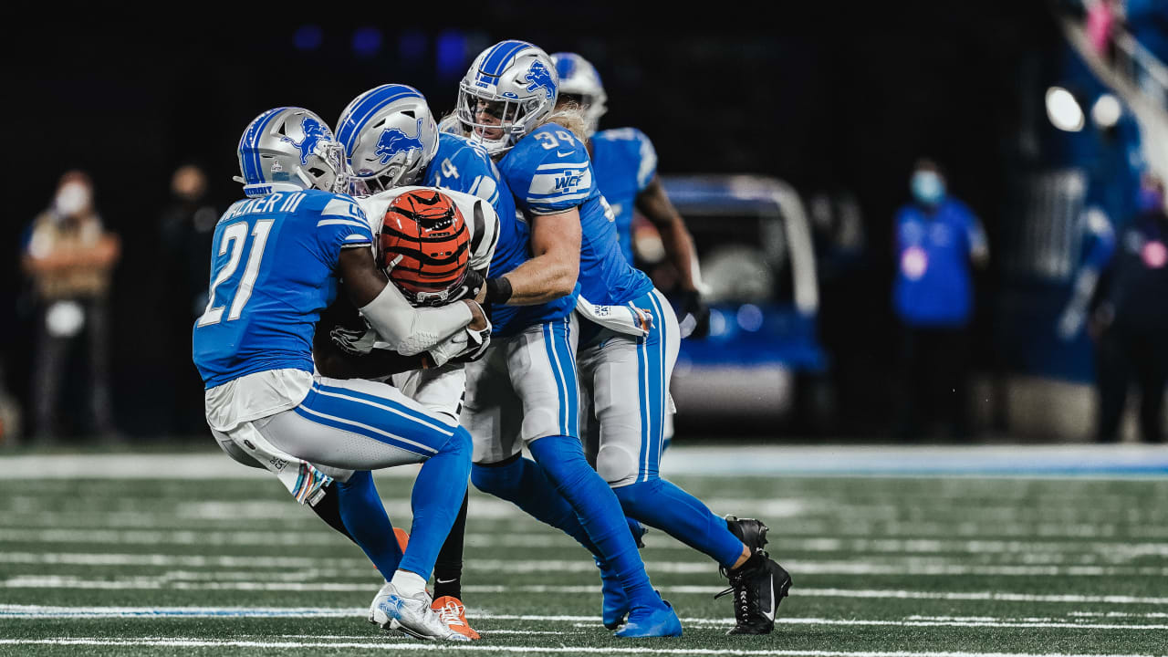 Joe Burrow, Joe Mixon and Ja'Marr Chase lead the Cincinnati Bengals to a  34-11 win over the Detroit Lions