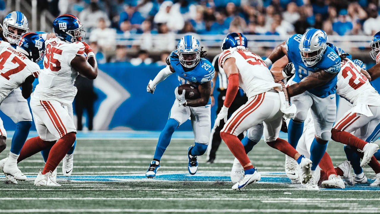 Detroit Lions 31, New York Giants 26: Photos from Ford Field