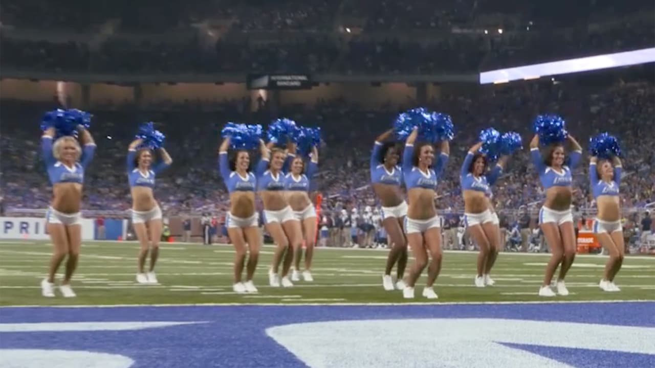 Lions Cheerleader Turning Heads Before Thursday Night's Game