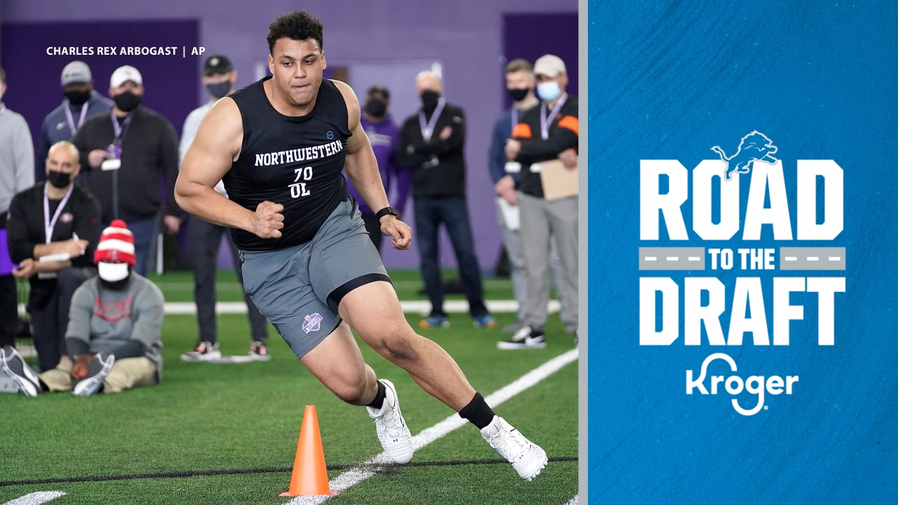 2021 NFL Mock Draft: Detroit Lions Select OT Rashawn Slater at No