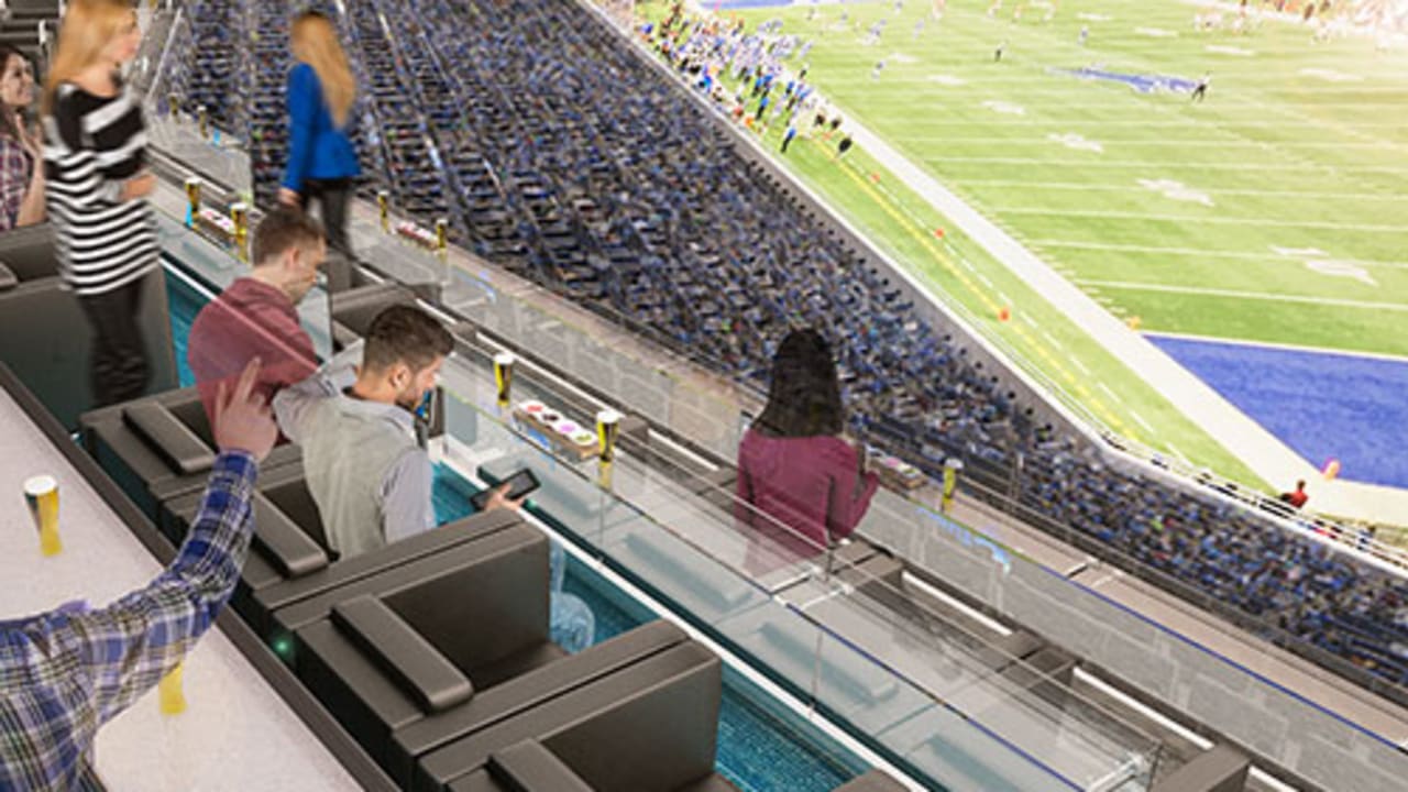 Ford Field's $100-million renovation unveiled