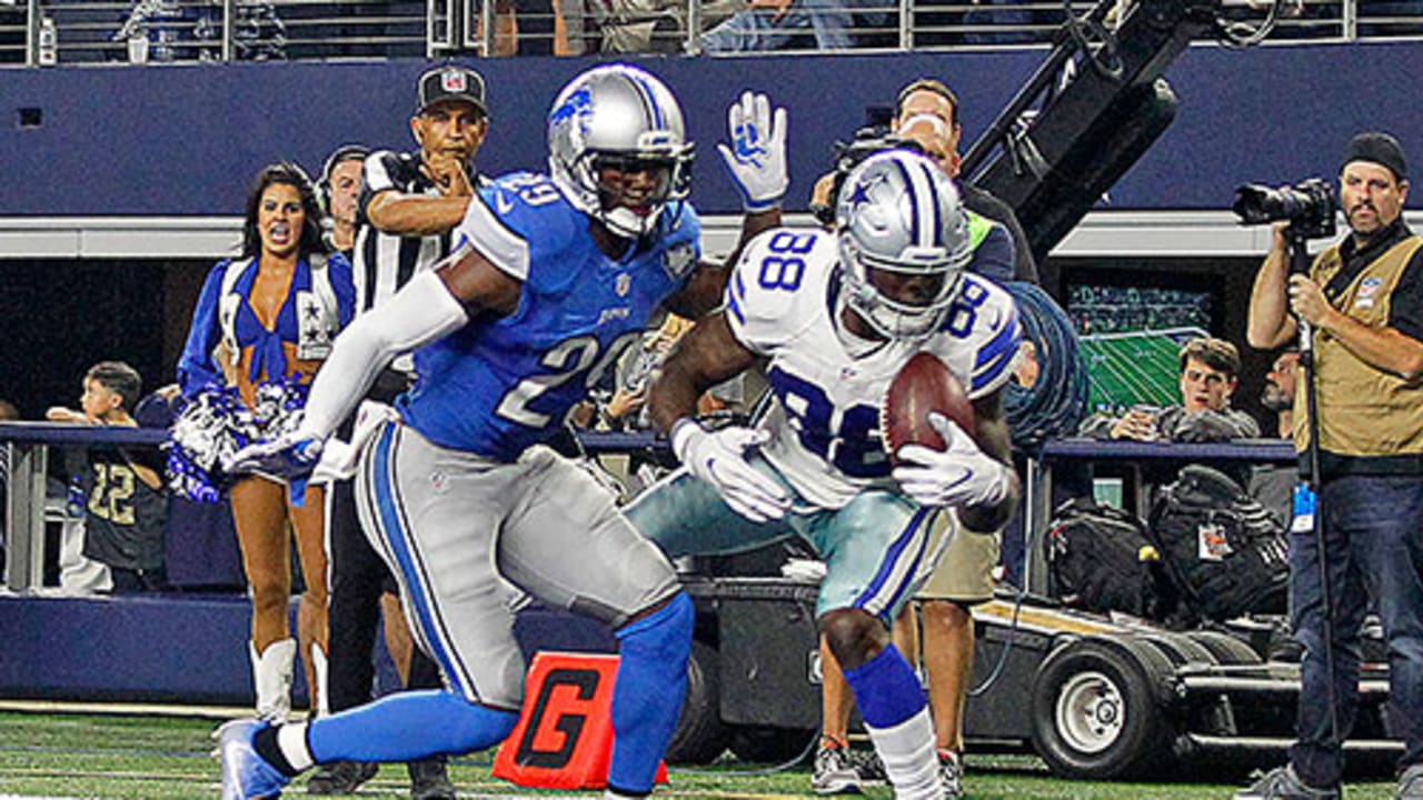 Dez Bryant scores 2 TDs and throws for another as Dallas Cowboys prevent  Detroit Lions from clinching a playoff spot in MNF Game