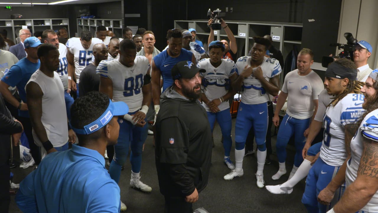 Lions At Eagles Locker Room Celebration