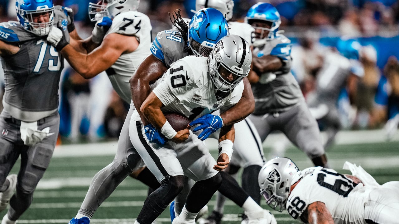 Observations From The Detroit Lions' Week 8 Victory Over The Las Vegas ...