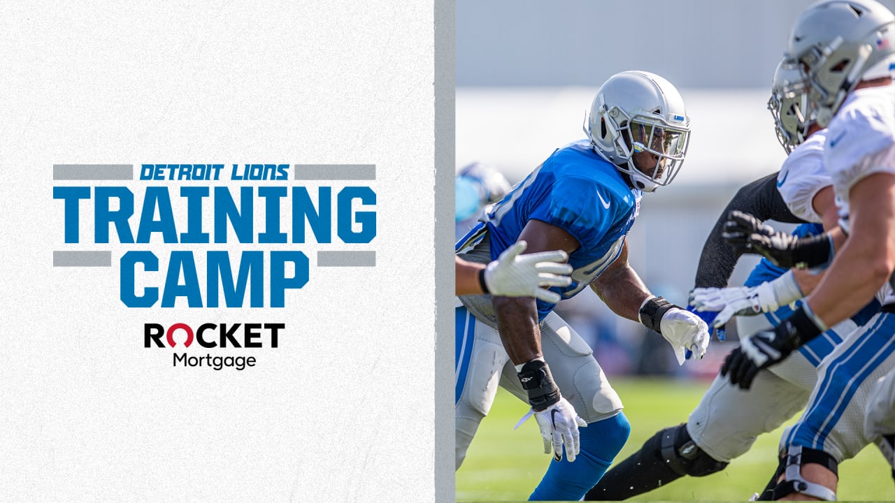 Lions 2019 Training Camp presented by Rocket Mortgage includes