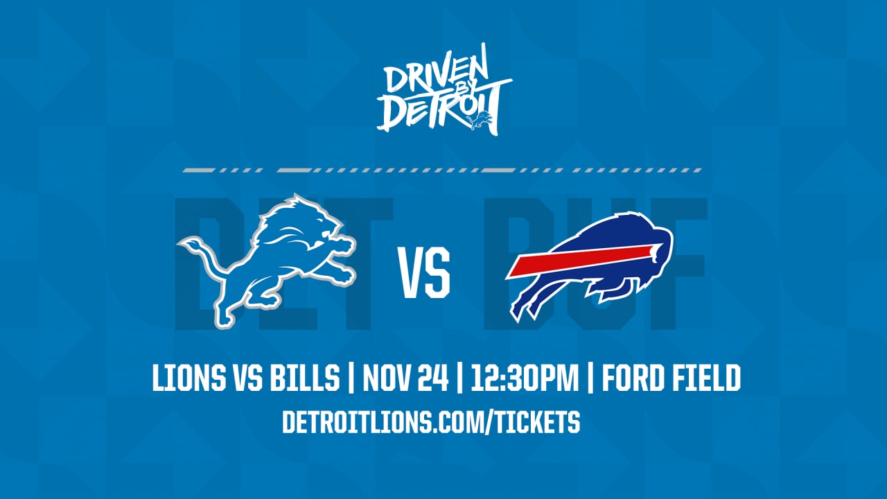 RECAP: Buffalo Bills vs Detroit Lions, Thursday November 24