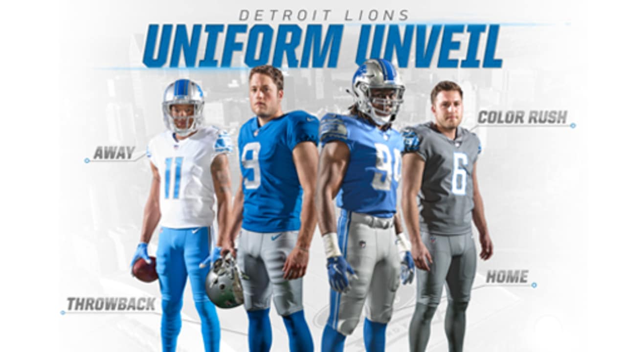 Lions unveil new uniforms