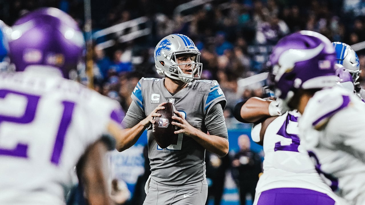 Winless no more: Lions top Vikings, 29-27, for 1st win of season