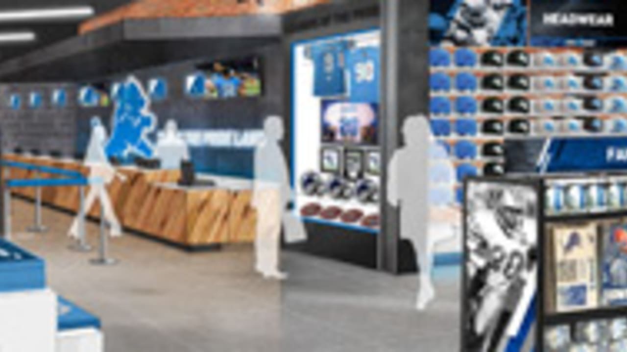 Exclusive Lions Gear to be sold at Ford Field's 'The Stadium Collection'