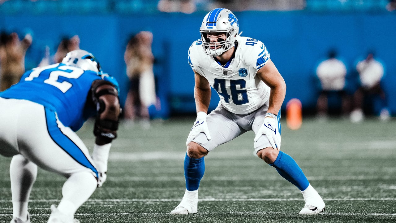 Detroit Lions running back Jahmyr Gibbs (26) warms up before the first half  of a preseason NFL football game between the Detroit Lions and the  Jacksonville Jaguars, Saturday, Aug. 19, 2023, in