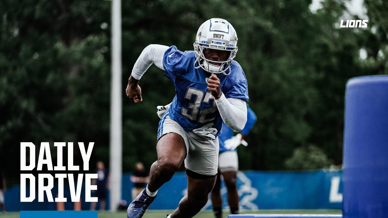 Detroit Lions Training Camp Preview D Andre Swift Primed For Big Things Atop New Look Backfield