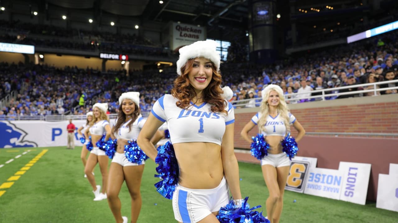 detroit lions cheerleader costume