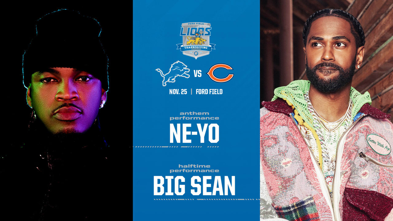 Big Sean to perform Detroit Lions' Thanksgiving Day halftime show