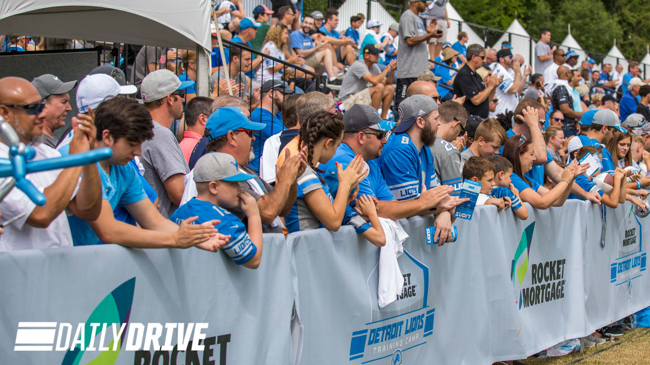 THE DAILY DRIVE: Lions First Training Camp Practice Now Open To General ...