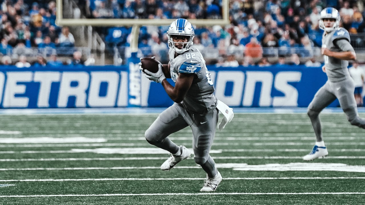 A CLOSER LOOK: Detroit Lions tight end James Mitchell