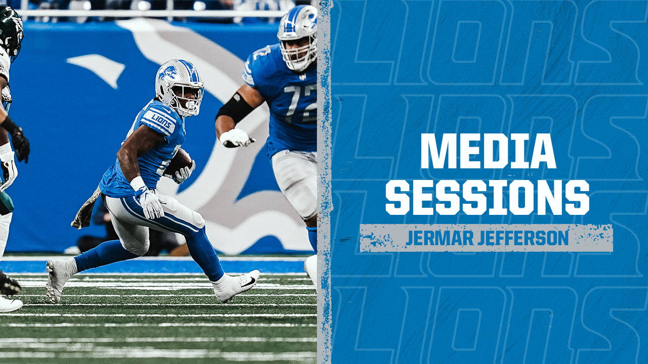 Jermar Jefferson, Detroit Lions HB, NFL and PFF stats