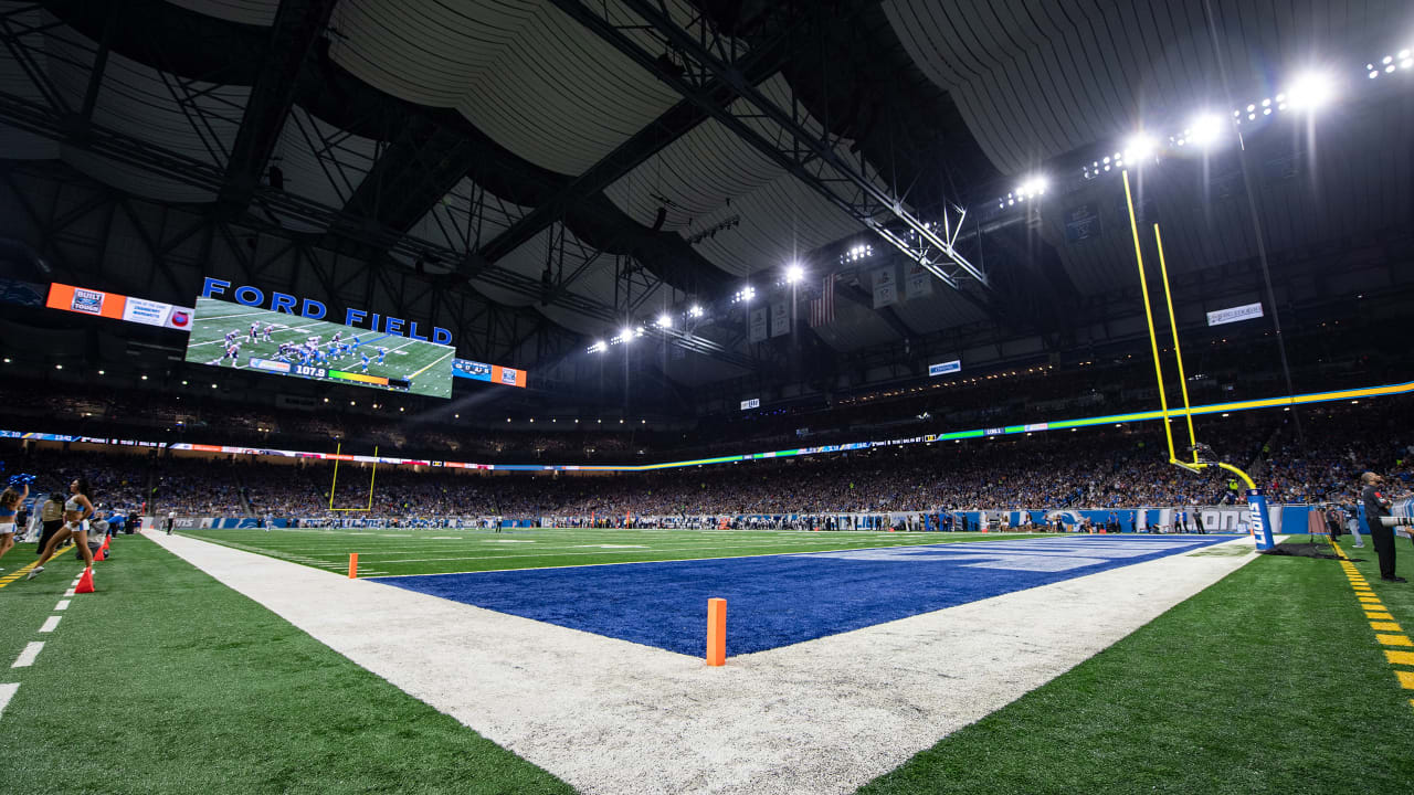 lions first game at ford field