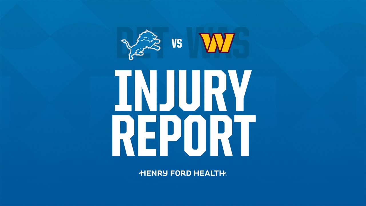 Commanders vs Bears Tuesday Injury Report: Light practices/short week -  Hogs Haven