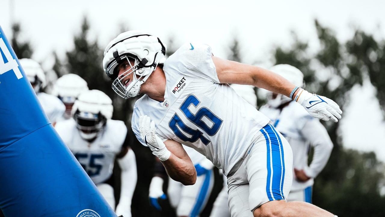 Detroit Lions rookie LB Jack Campbell getting an opportunity to