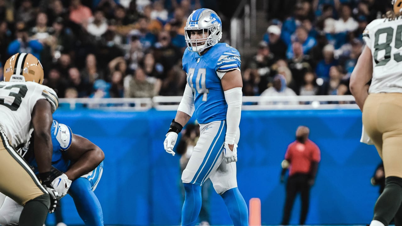 Kalif Raymond, Tom Kennedy, Julian Okwara active for Lions in Green Bay;  Austin Bryant out 