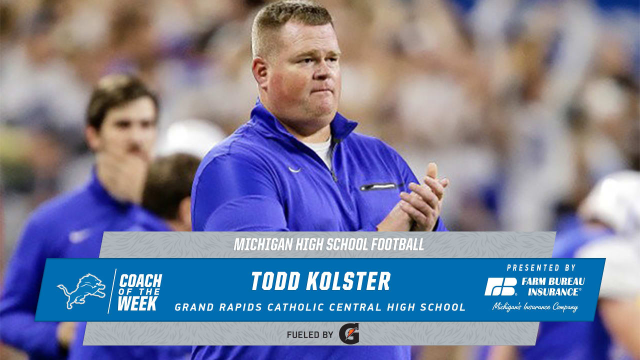 Todd Kolster named High School Football Coach of the Week