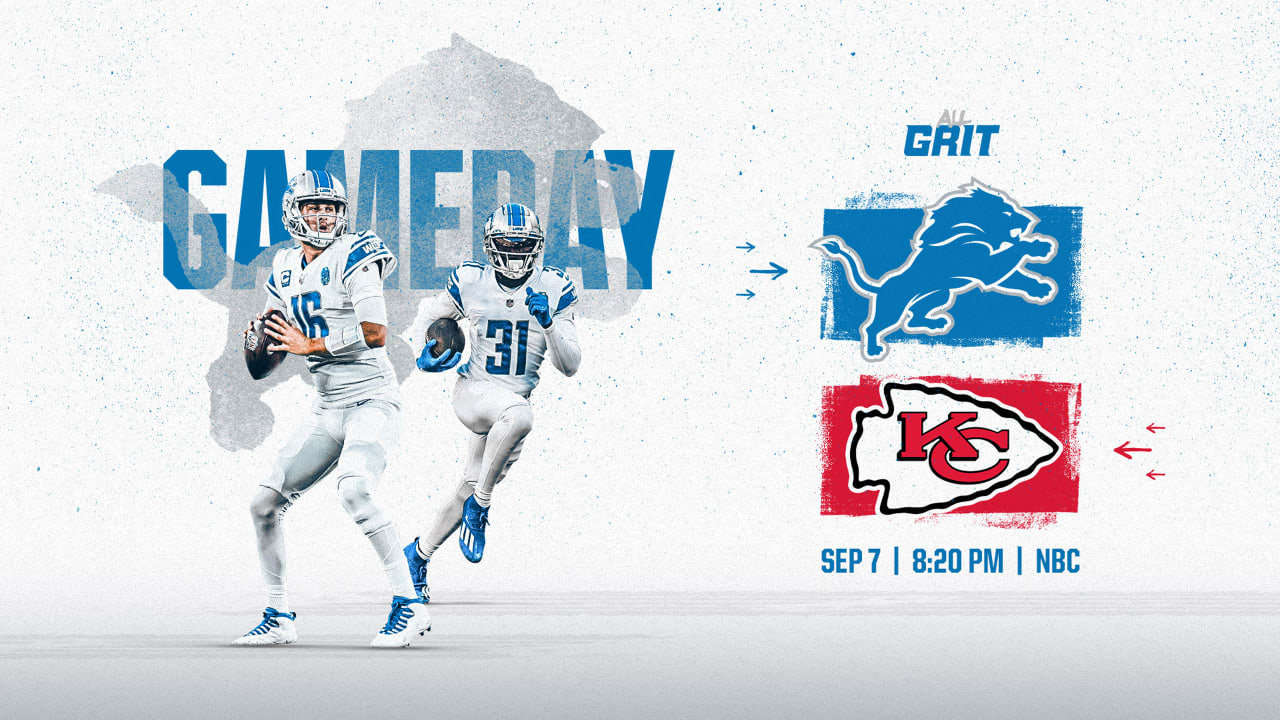 Listen to Lions vs Chiefs on NFL Thursday Night Football