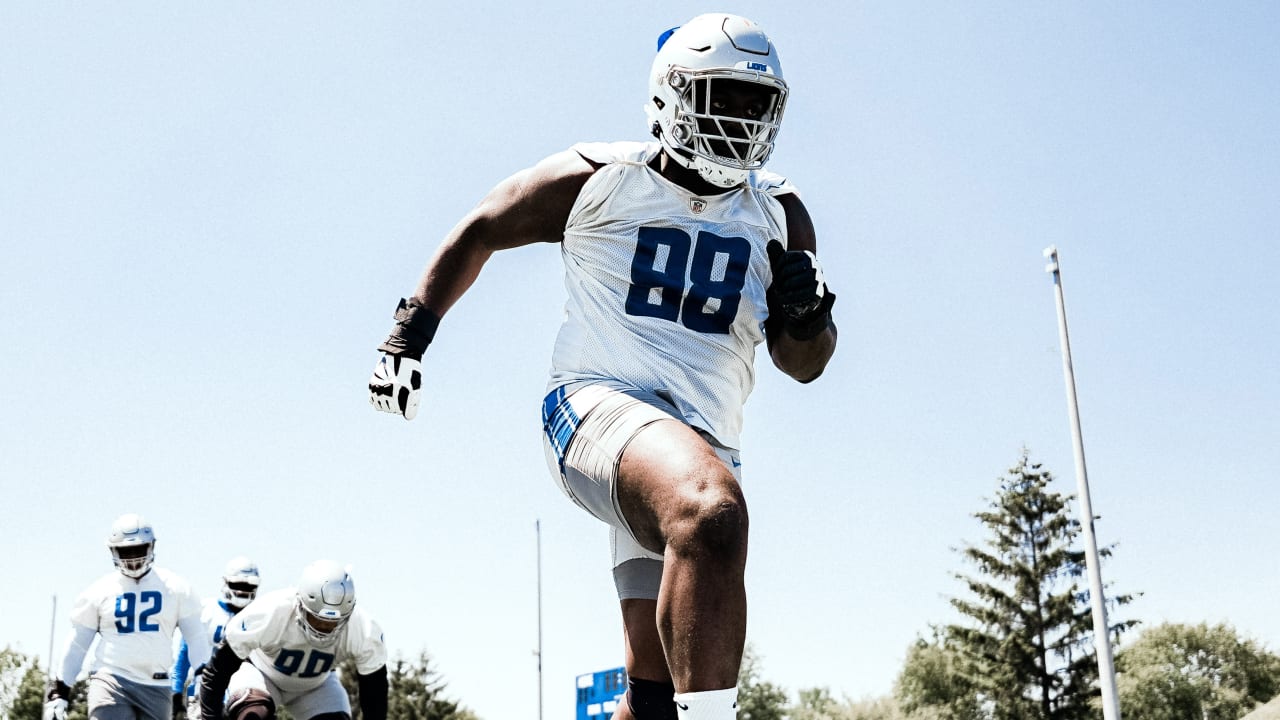 DL Brodric Martin enjoying rookie experience with Detroit Lions: 'I haven't  frowned one time'