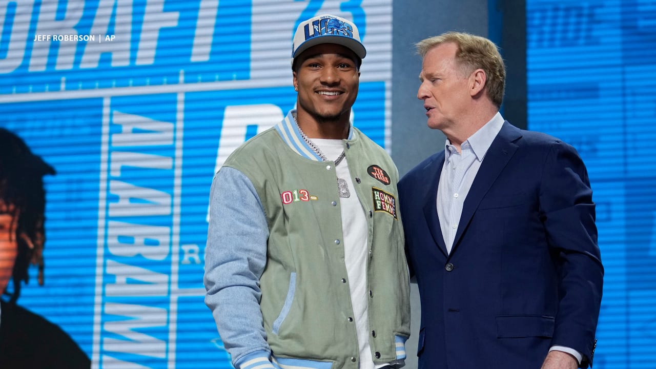 NFL Draft 2023 green room: Lions pick Brian Branch, Alabama