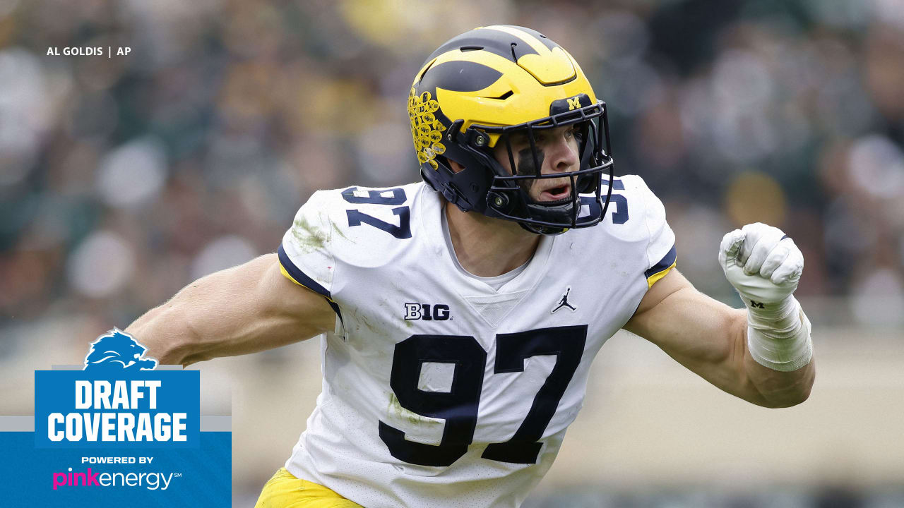 Where Michigan football DE Aidan Hutchinson went in 2022 NFL draft