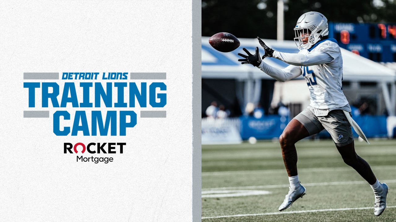 ALLEN PARK, MI - JULY 29: Detroit Lions Jashon Cornell defensive tackle  (96) during practice at Detroit Lions NFL training camp on July 29, 2021 at  Lions Practice Facility in Allen Park