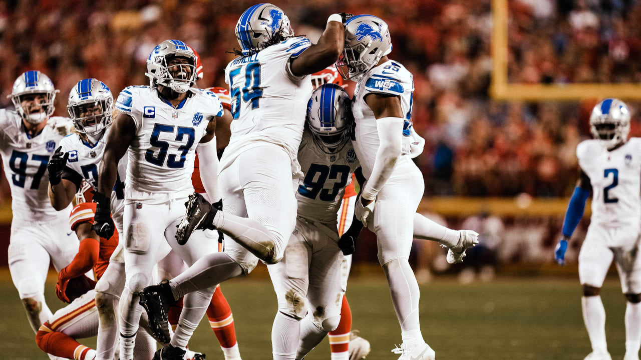 Hat-trick TD! Detroit Lions running back David Montgomery's third score of  night comes in fourth quarter