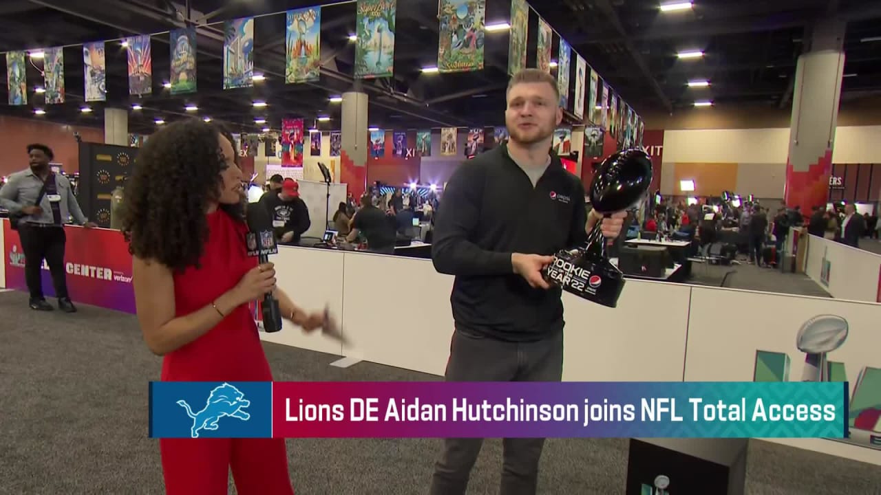 Lions' Aidan Hutchinson wins 2022 Pepsi Rookie of the Year