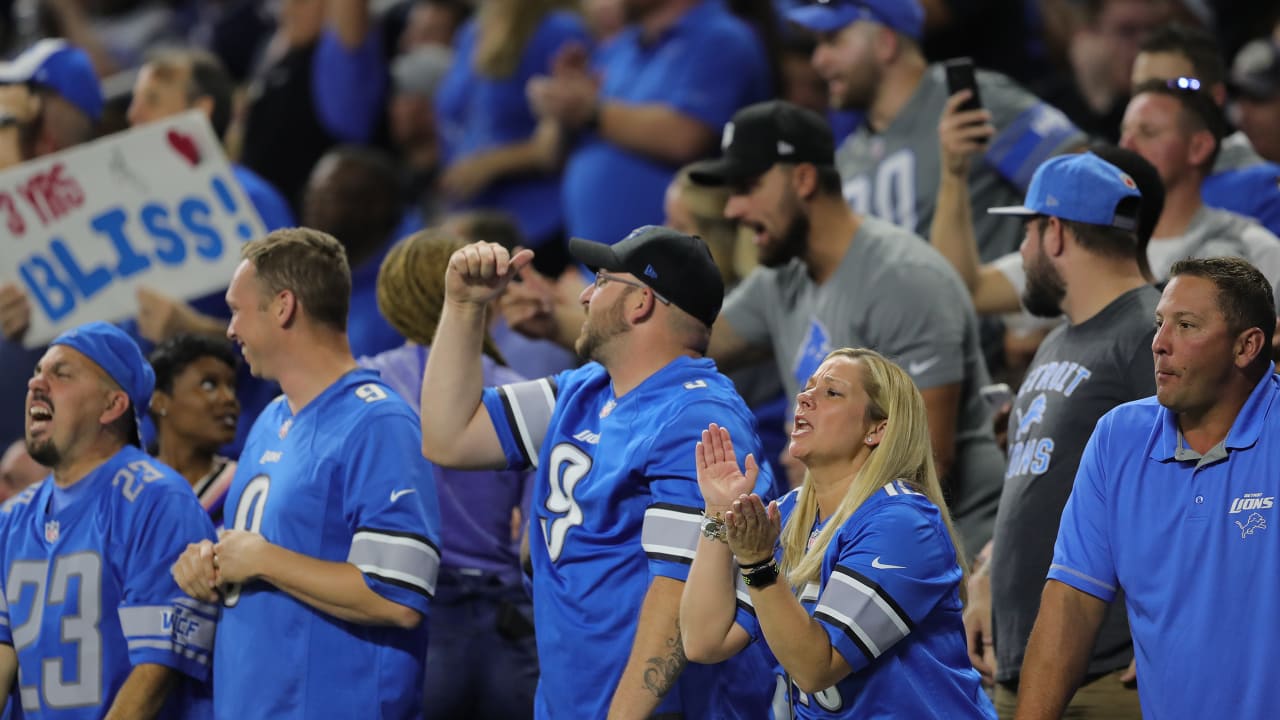 Detroit Lions announce standing-room tickets for home opener vs