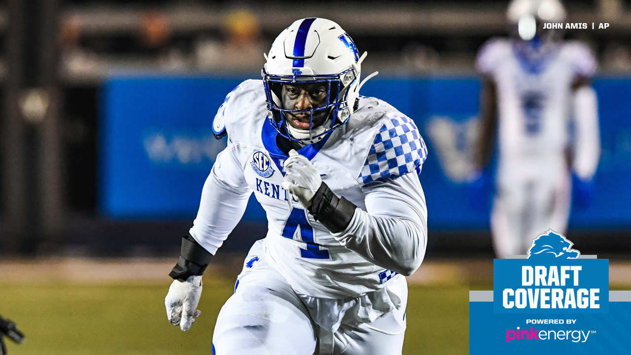 Joshua Paschal Selected by Lions as 46th Overall Pick in NFL Draft – UK  Athletics