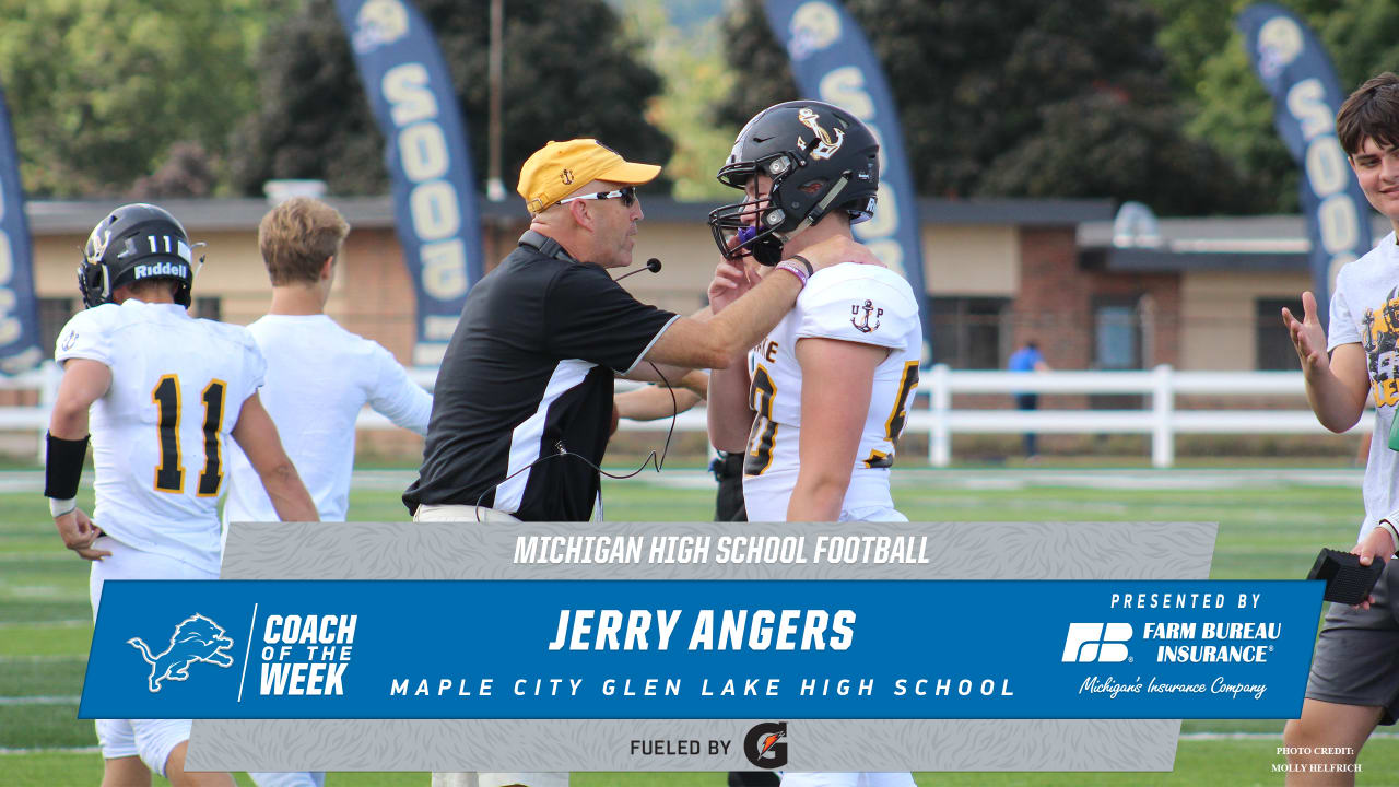 Larry Witham of North Muskegon High School named the Detroit Lions High  School Football Coach of the Week - Week 6