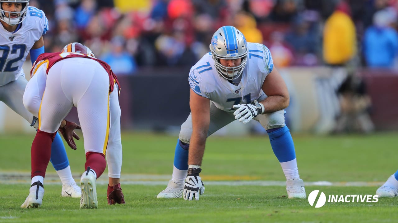 INACTIVES Lions at Broncos