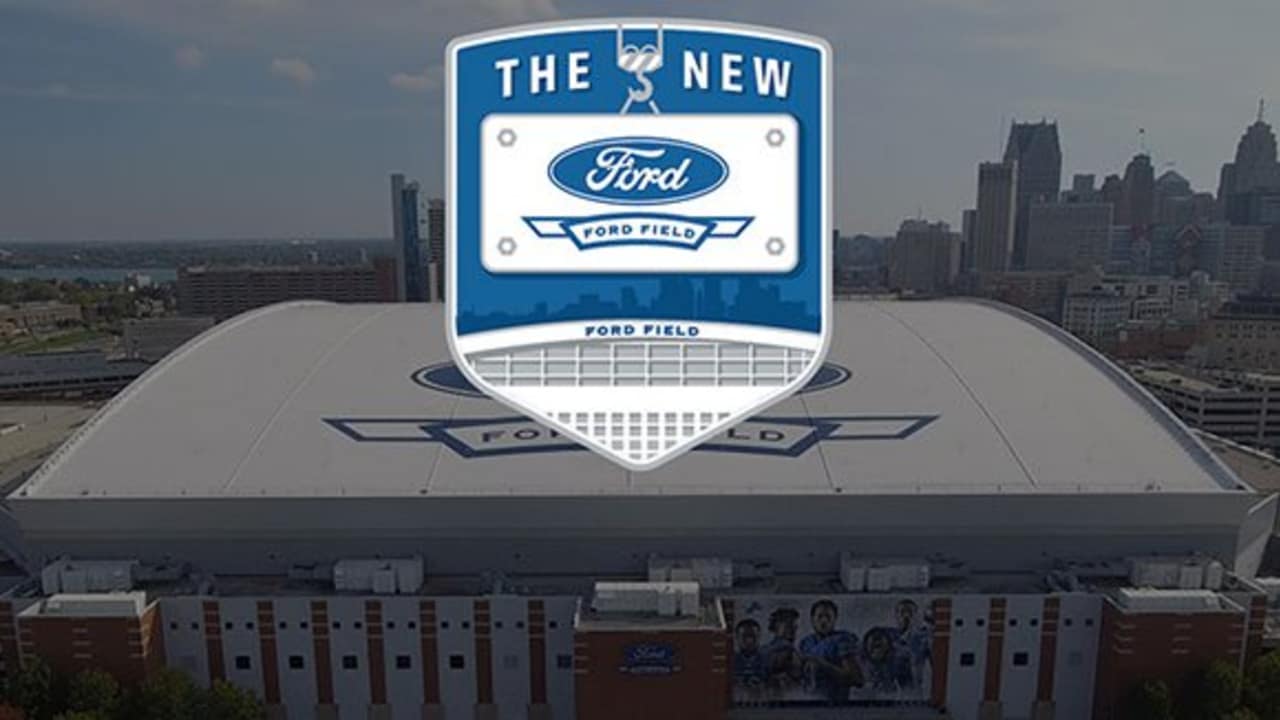 Lions reveal work-in-progress on Ford Field upgrades