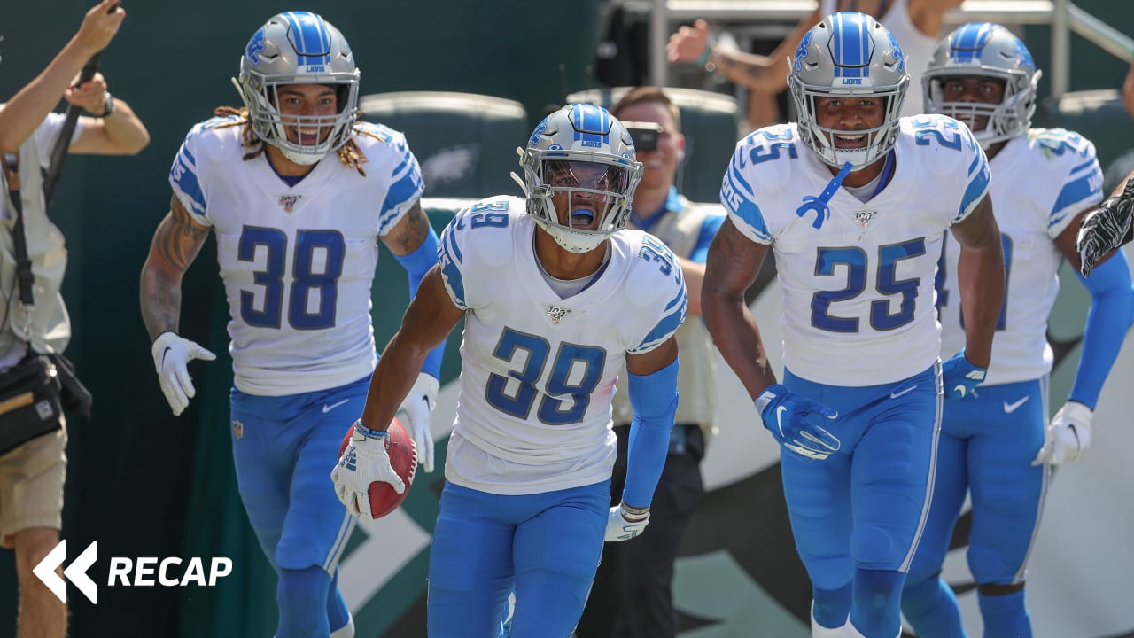 RECAP: Lions at Eagles