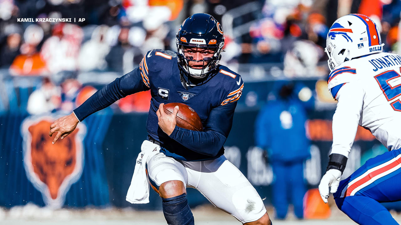 Chicago Bears' Justin Fields healthy, to face Buffalo Bills' Mitch