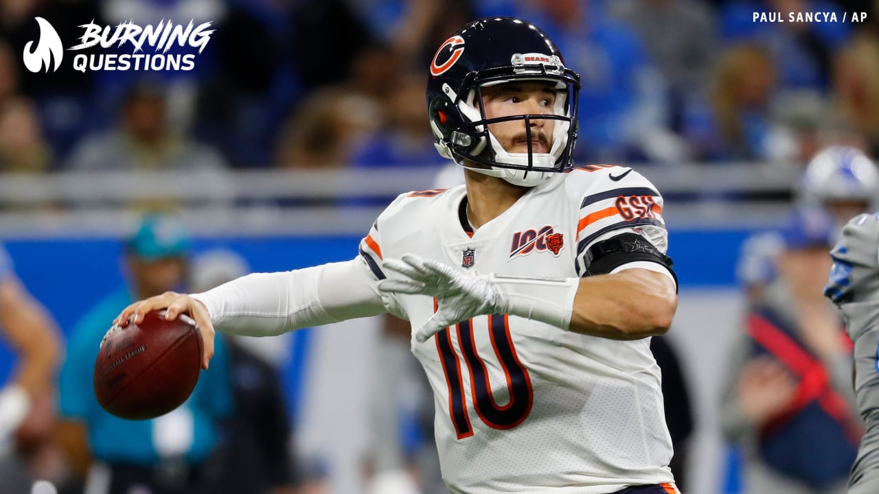 Trubisky's 3rd TD Pass Lifts Bears to 24-20 Win Over Lions, Chicago News