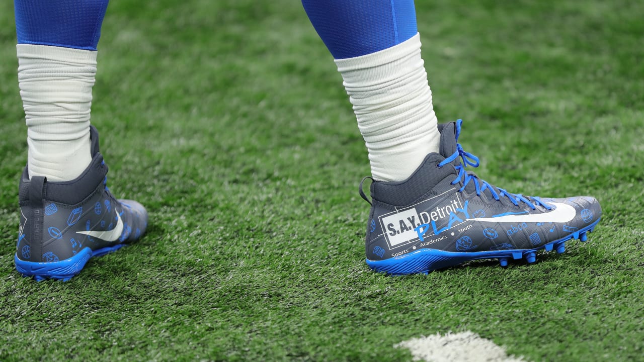 Youth Detroit Lions Matthew Stafford Nike White Vapor Untouchable