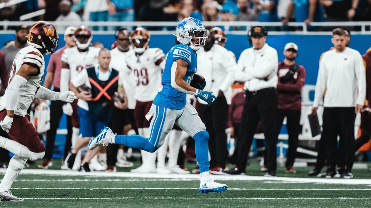 Detroit Lions wide receiver Amon-Ra St. Brown's best catch challenge entry