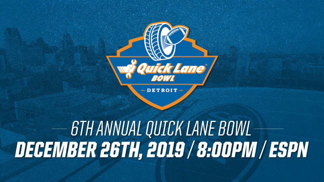 2019 Quick Lane Bowl tickets on sale August 2