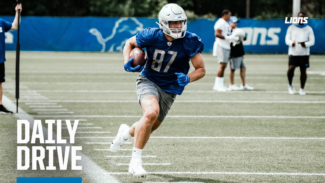 Sam LaPorta watches and reacts to his first NFL touchdown - Pride Of Detroit