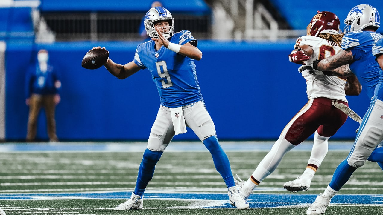 Lions QB Matthew Stafford ties Joe Montana with 273 career passing TDs