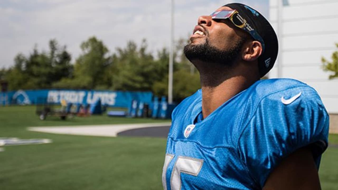Lions react to solar eclipse