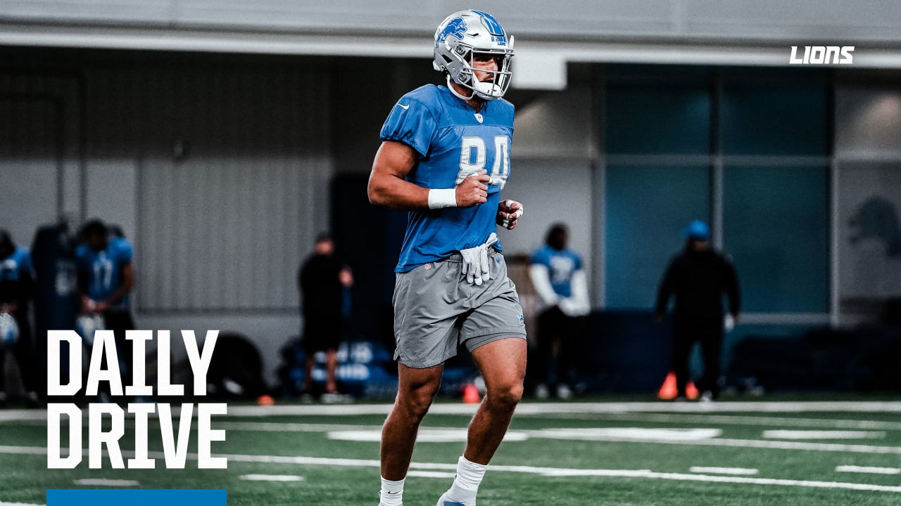 Detroit Lions waive TE Shane Zylstra with injured designation after big  practice hit