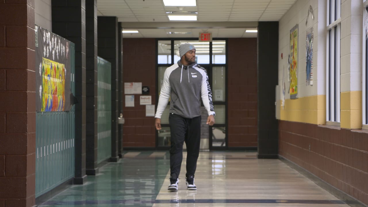 Visit Columbia High School with Detroit defensive end Trey Flowers