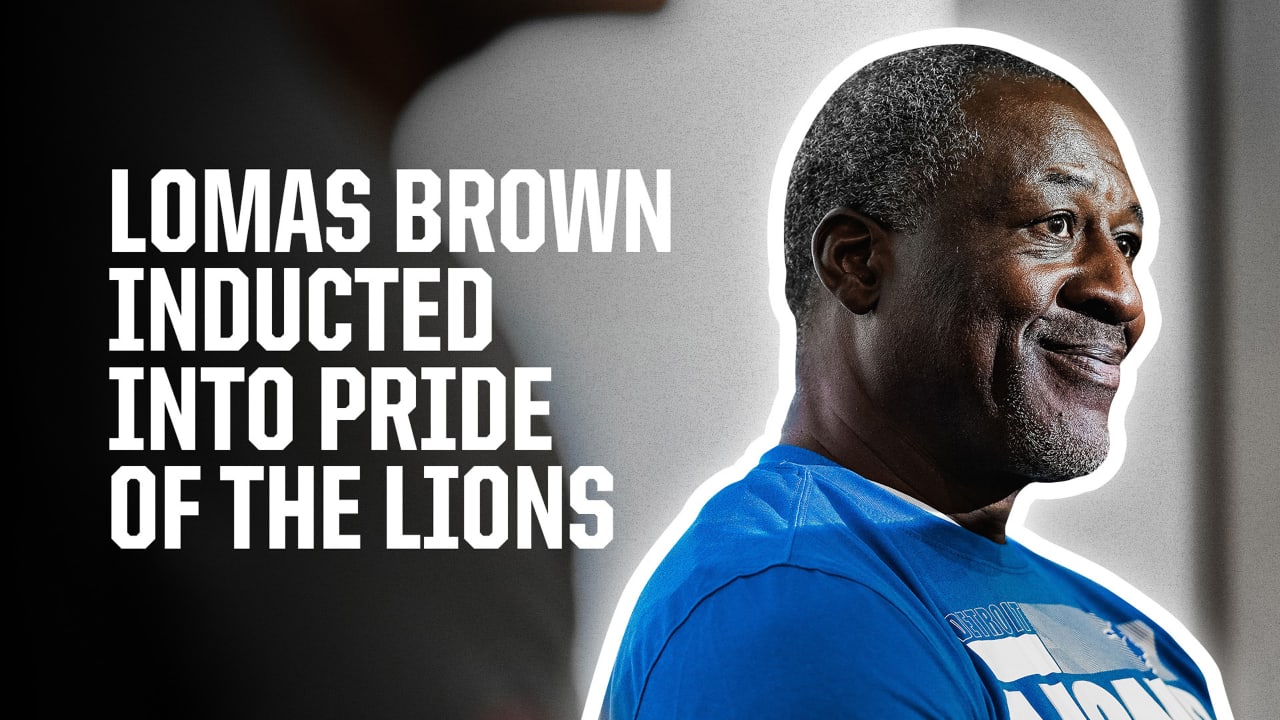 Lomas Brown set to be inducted into the Pride of the Lions