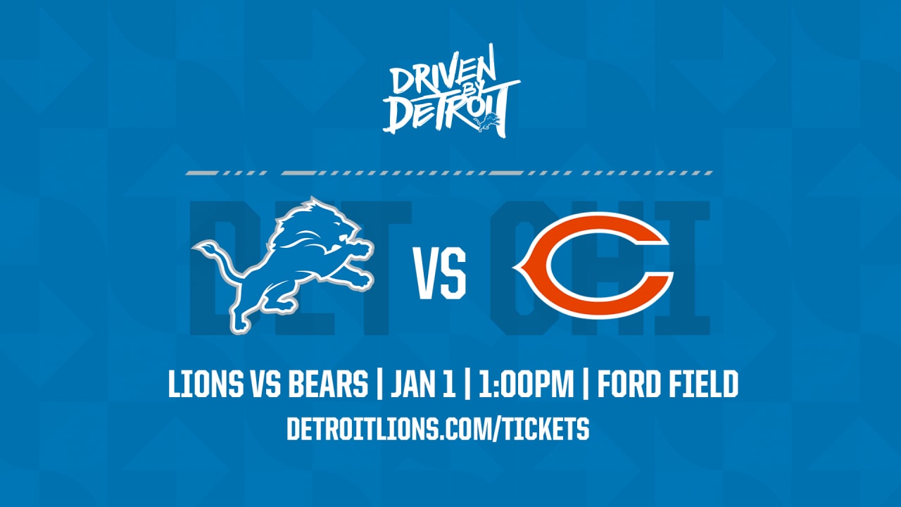 chicago bears lions tickets